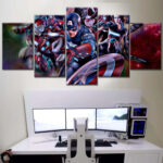 Avengers Marvel 5 Leinwandbilder