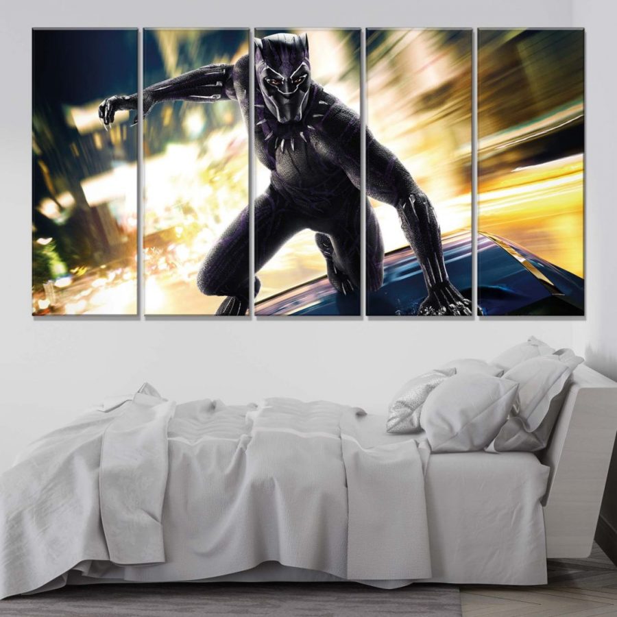 Black Panther 8 Leinwandbilder – Bild 2
