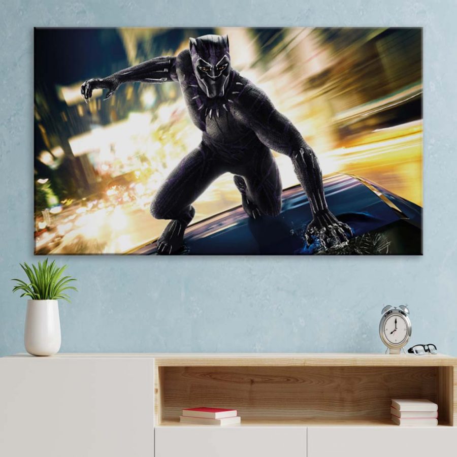 Black Panther 8 Leinwandbilder – Bild 3