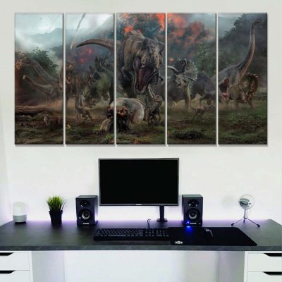 Alternative view of Jurassic Park 20 Leinwandbilder