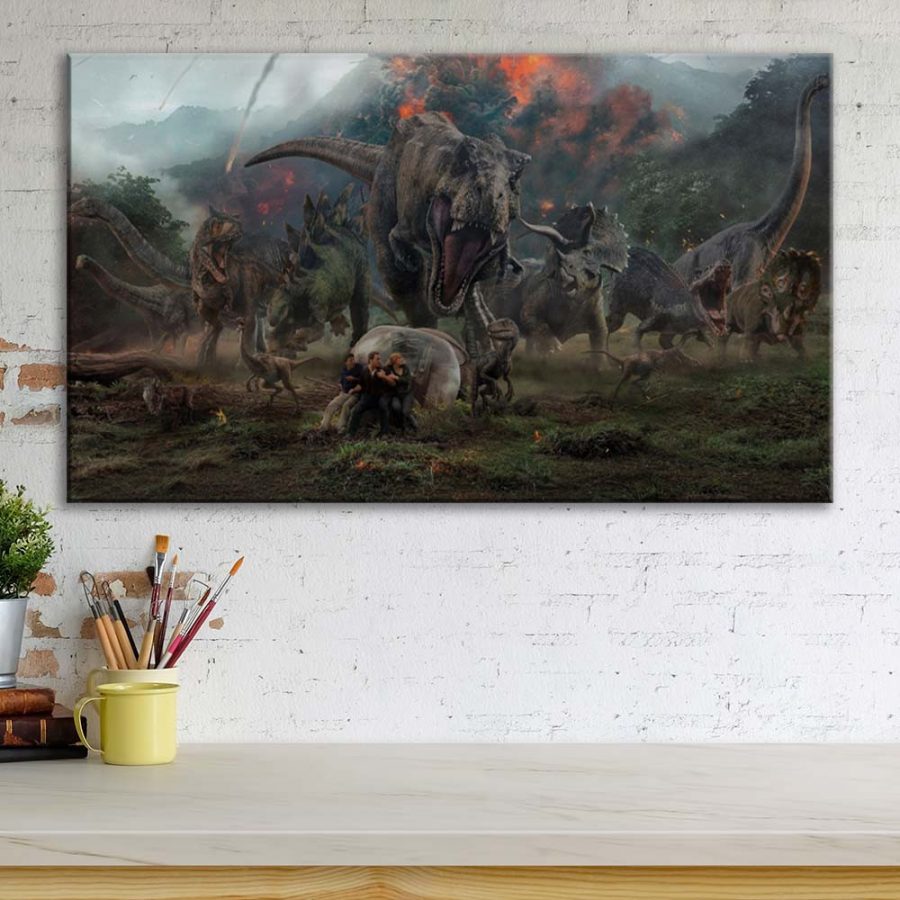 Jurassic Park 20 Leinwandbilder – Bild 3