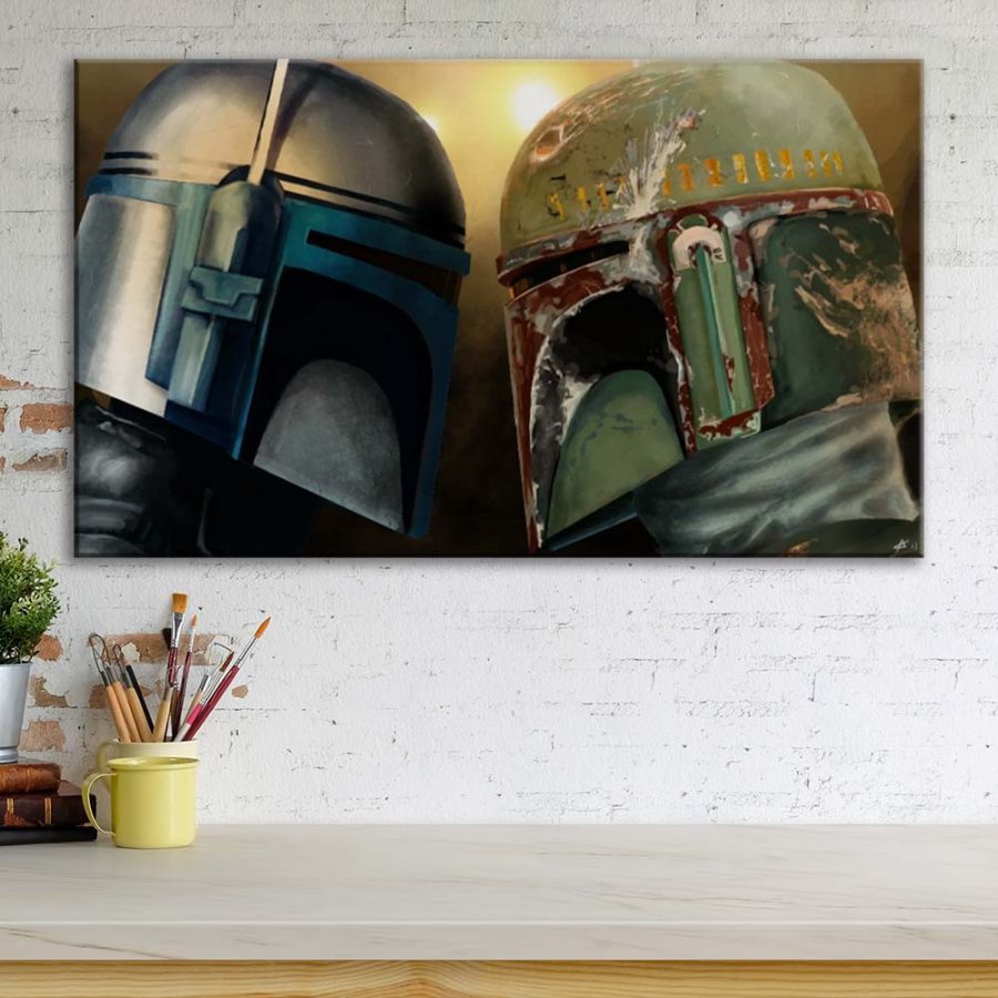 Star Wars 3 Leinwandbilder – Bild 3