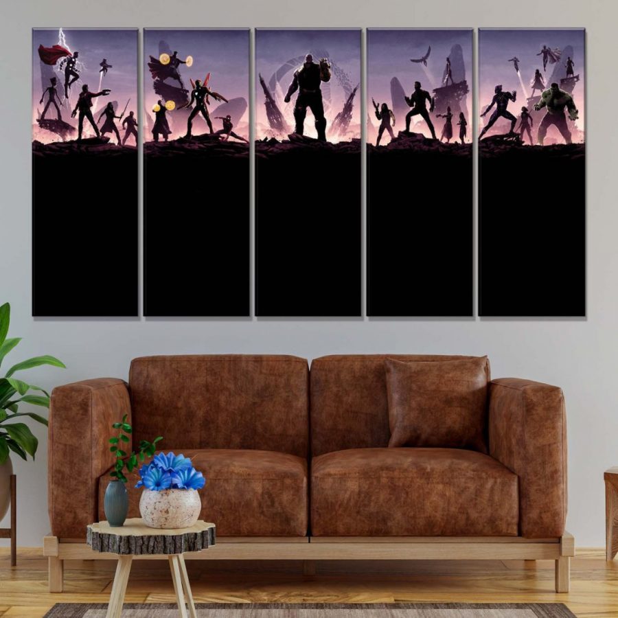 Avengers Marvel 14 Leinwandbilder – Bild 2