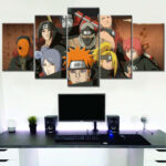 Akatsuki Alle Charaktere 12 Leinwandbilder