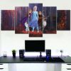 Frozen Disney Alle Charaktere 7 Leinwandbilder