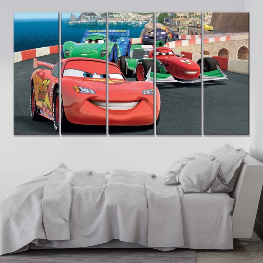 Lightning McQueen Disney Cars 21 Leinwandbilder – Bild 2
