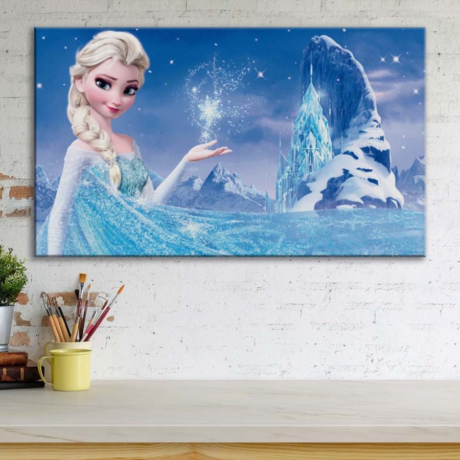 Elsa Frozen Disney 7 Leinwandbilder – Bild 3