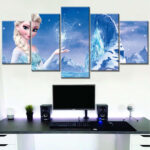 Elsa Frozen Disney 7 Leinwandbilder