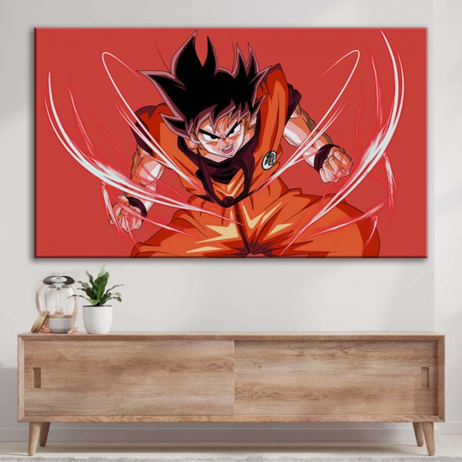 Son Goku Dragon Ball 03 Leinwandbilder – Bild 3