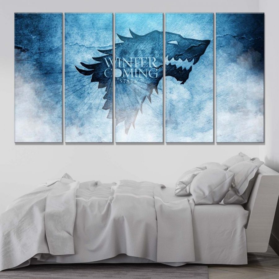 Game of Thrones Winter is coming 44 Leinwandbilder – Bild 2