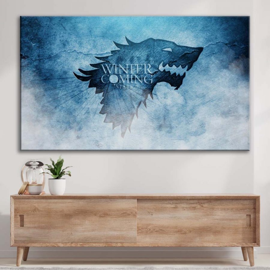Game of Thrones Winter is coming 44 Leinwandbilder – Bild 3