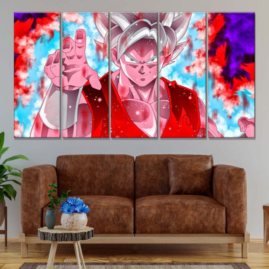 Dragon Ball Z Goku Instinct Leinwandbilder – Bild 2