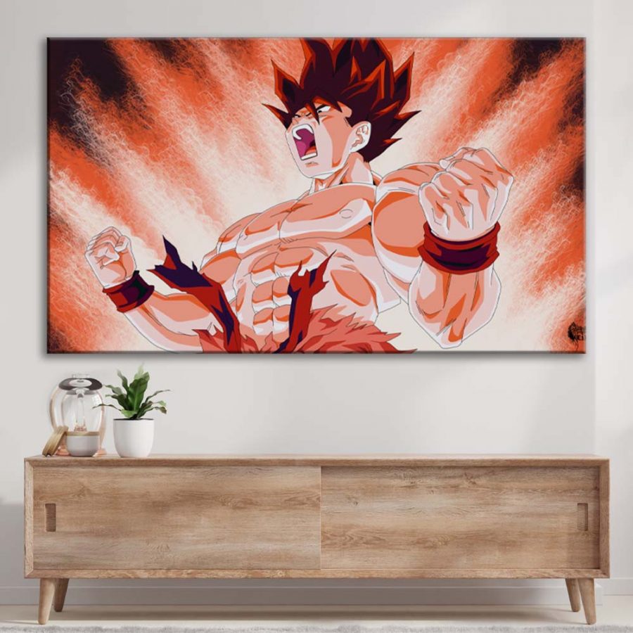 Songoku Super Saiyan Dragon Ball 05 Leinwandbilder – Bild 3