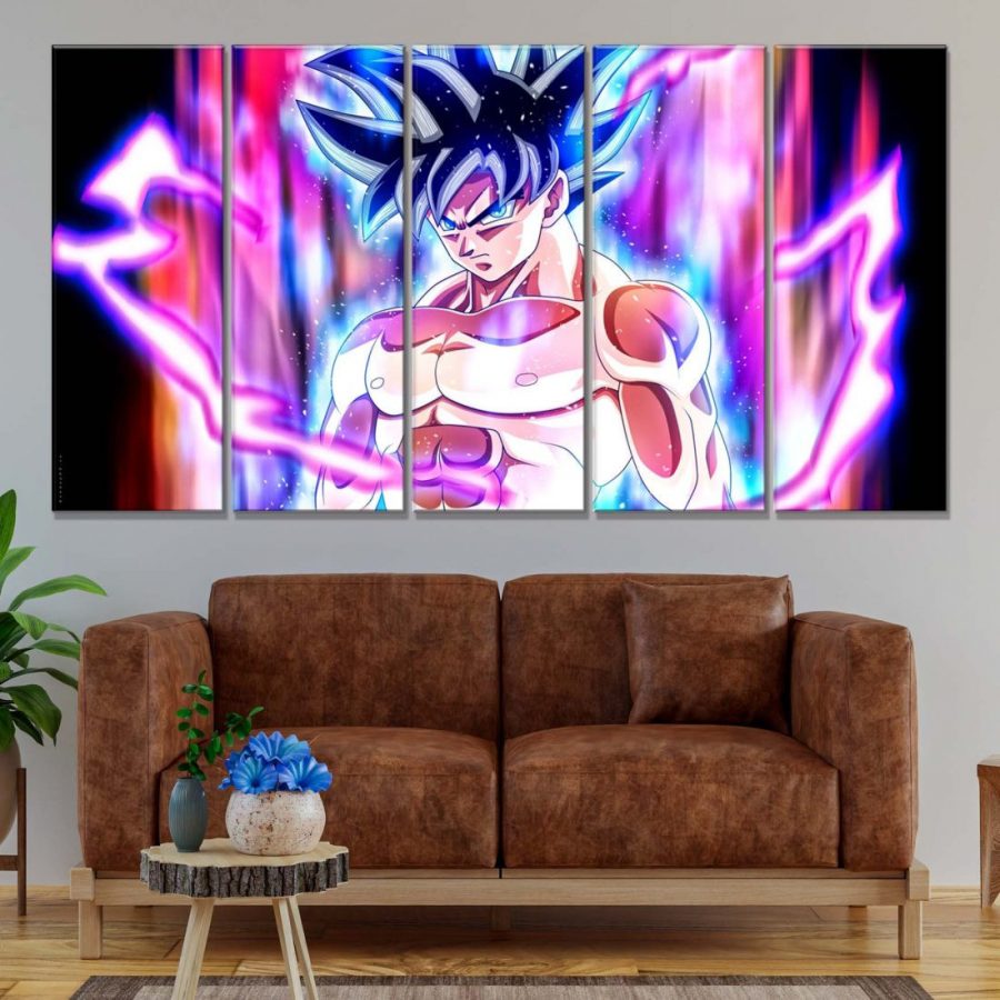 Dragon Ball Z Goku 6 Leinwandbilder – Bild 2