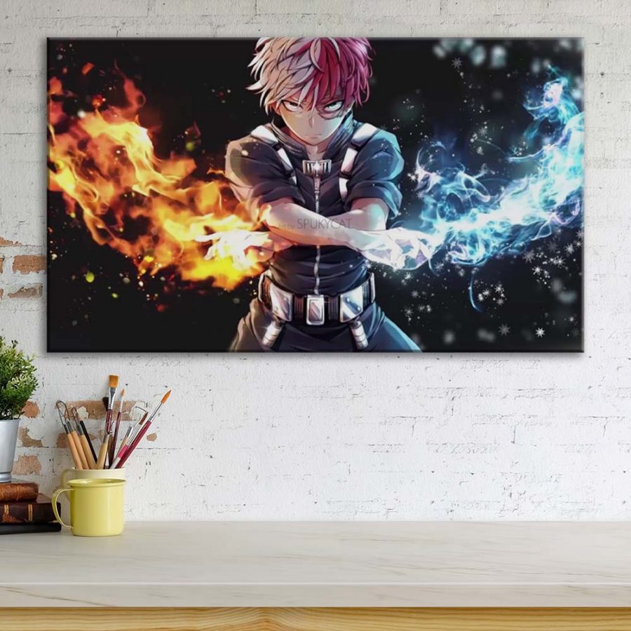 Todoroki My Hero Academia Leinwandbilder – Bild 3