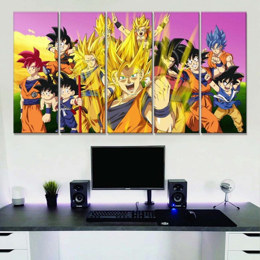 Son Goku Team Dragon Ball Leinwandbilder – Bild 2