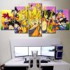 Son Goku Team Dragon Ball Leinwandbilder