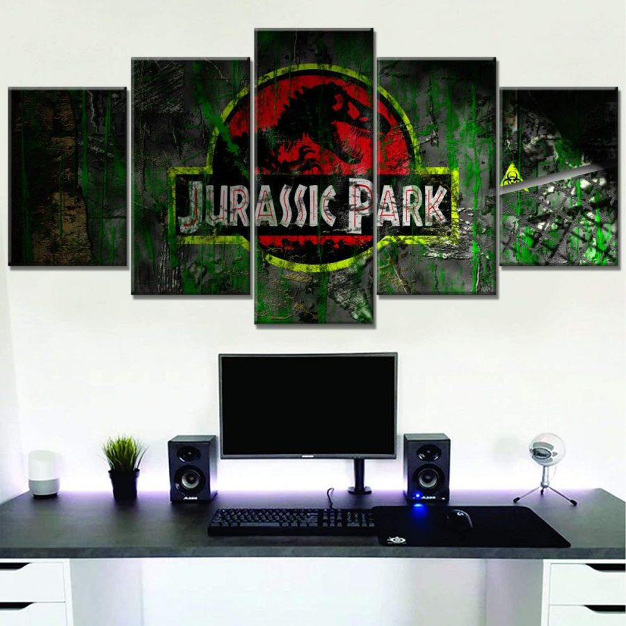 Jurassic Park 16 Leinwandbilder – Bild 2