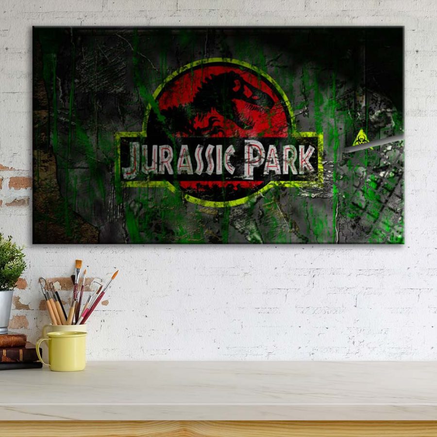 Jurassic Park 16 Leinwandbilder – Bild 3