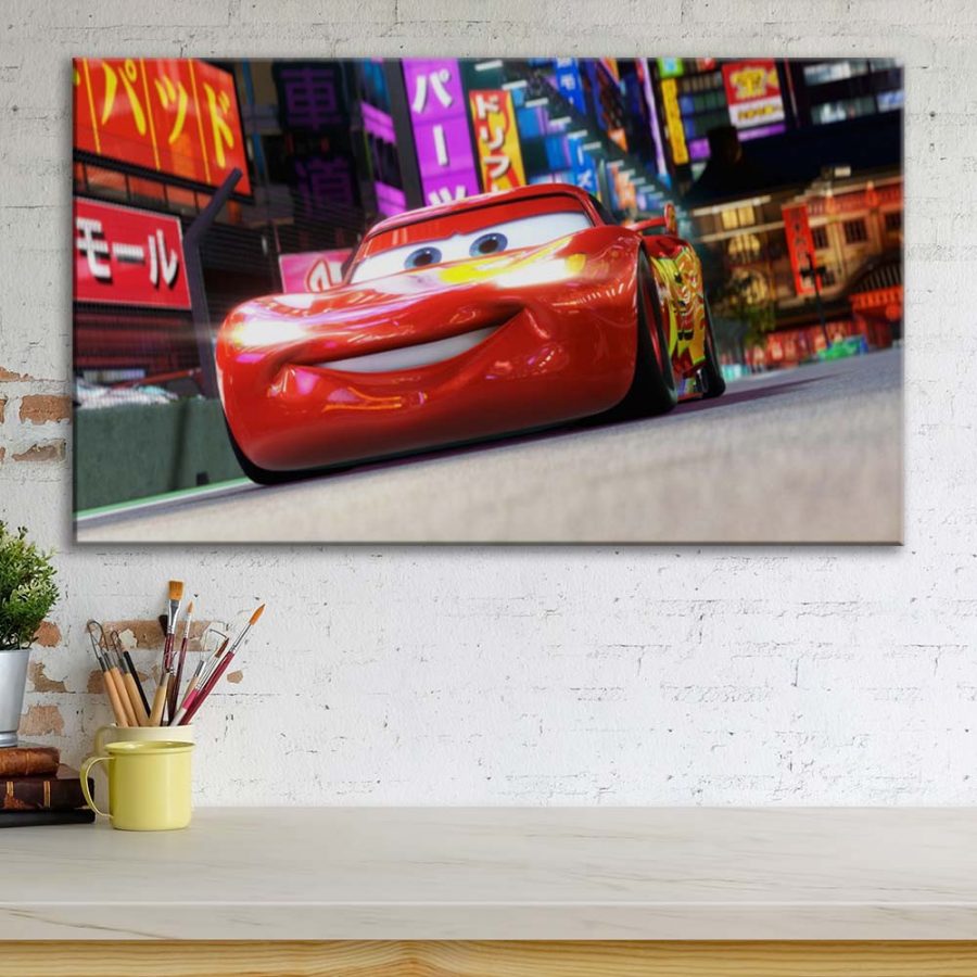 Lightning McQueen Disney Cars 18 Leinwandbilder – Bild 3