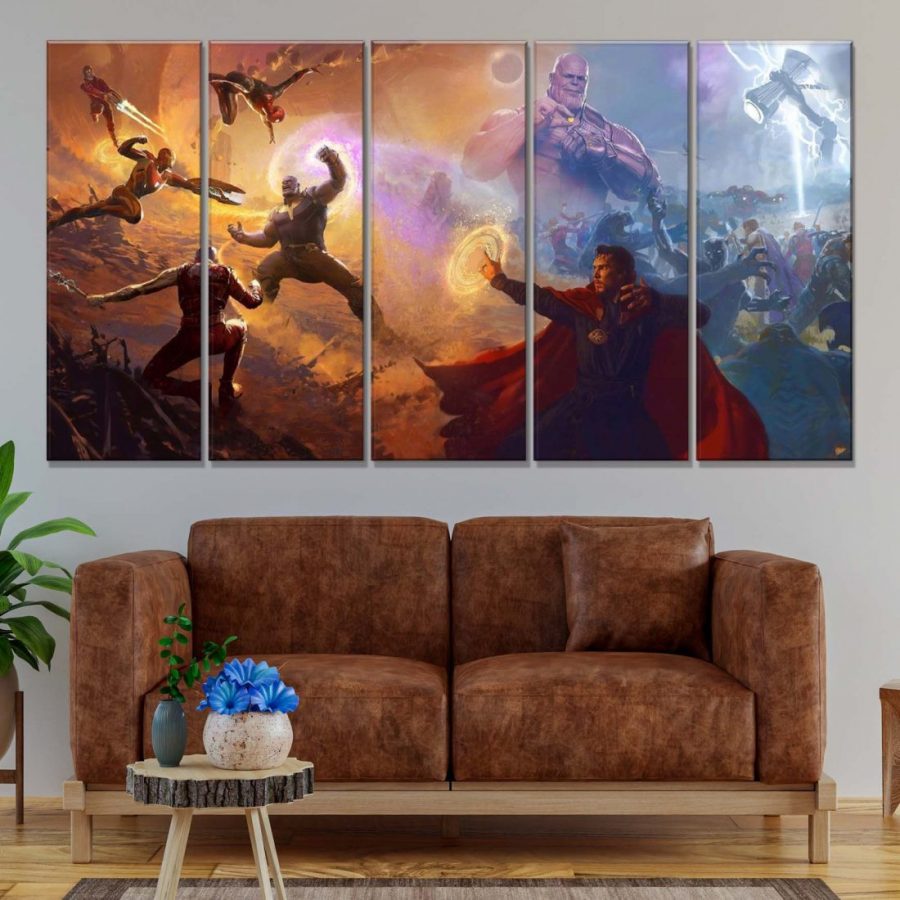 Avengers Marvel 30 Leinwandbilder – Bild 2