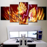 Son Goku Dragon Ball 11 Leinwandbilder