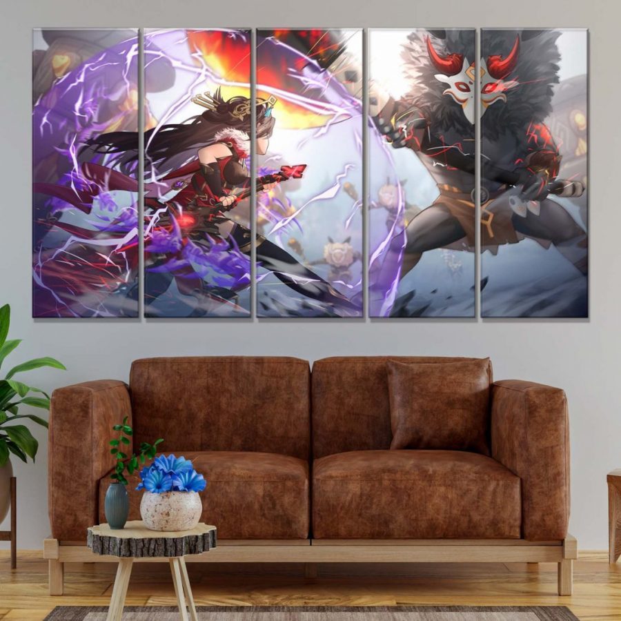 Beidou Genshin Impact Leinwandbilder – Bild 2