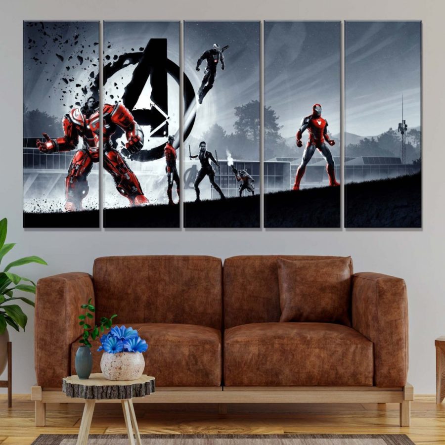 Avengers Marvel 17 Leinwandbilder – Bild 2