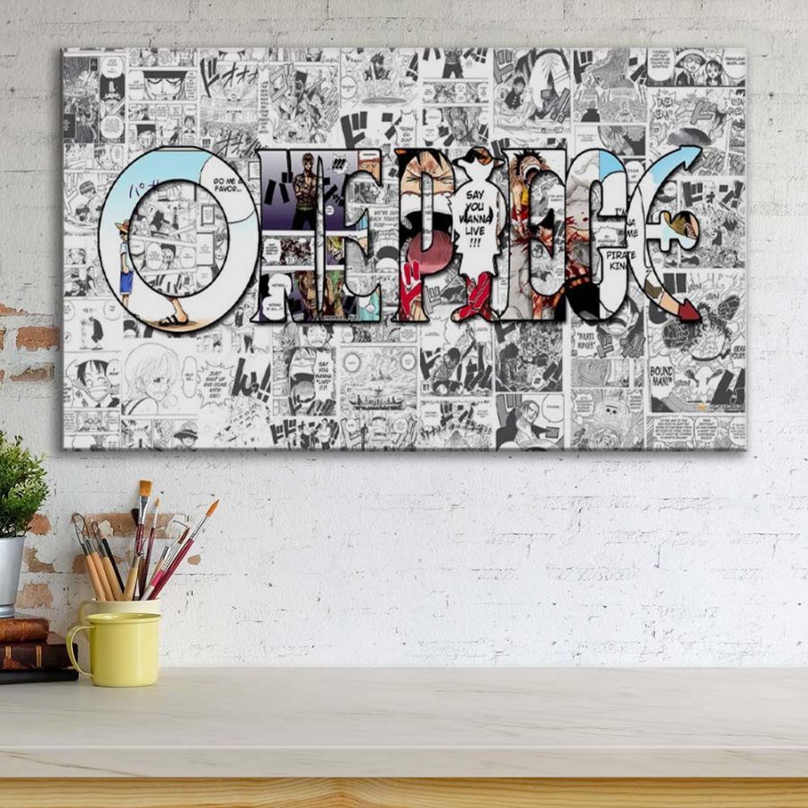 One Piece Alle Charaktere 2 Leinwandbilder – Bild 3