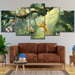 Simba König der Löwen 13 Leinwandbilder