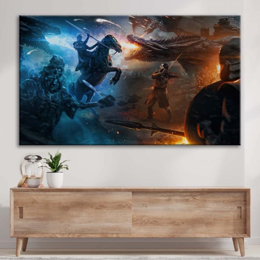 Game of Thrones 22 Leinwandbilder – Bild 3