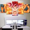 Dragon Ball Z Goku God Mode Leinwandbilder