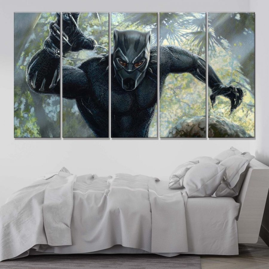 Black Panther 10 Leinwandbilder – Bild 2