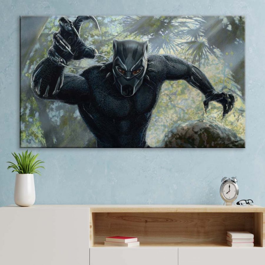 Black Panther 10 Leinwandbilder – Bild 3