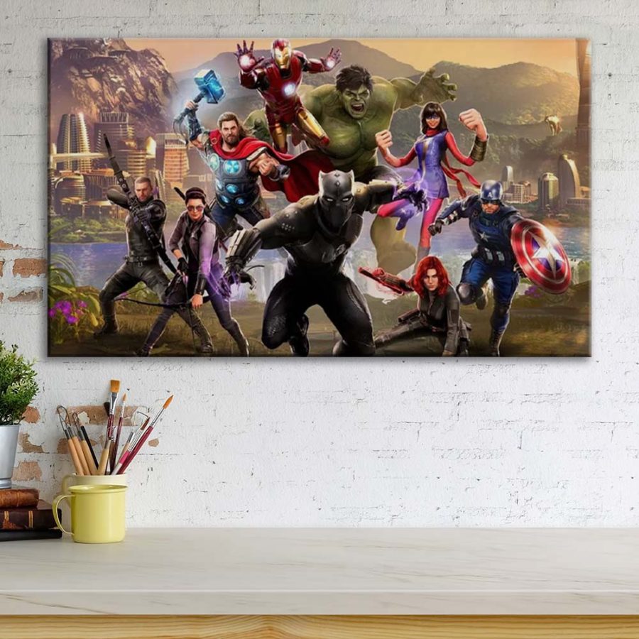 Avengers Marvel 21 Leinwandbilder – Bild 3