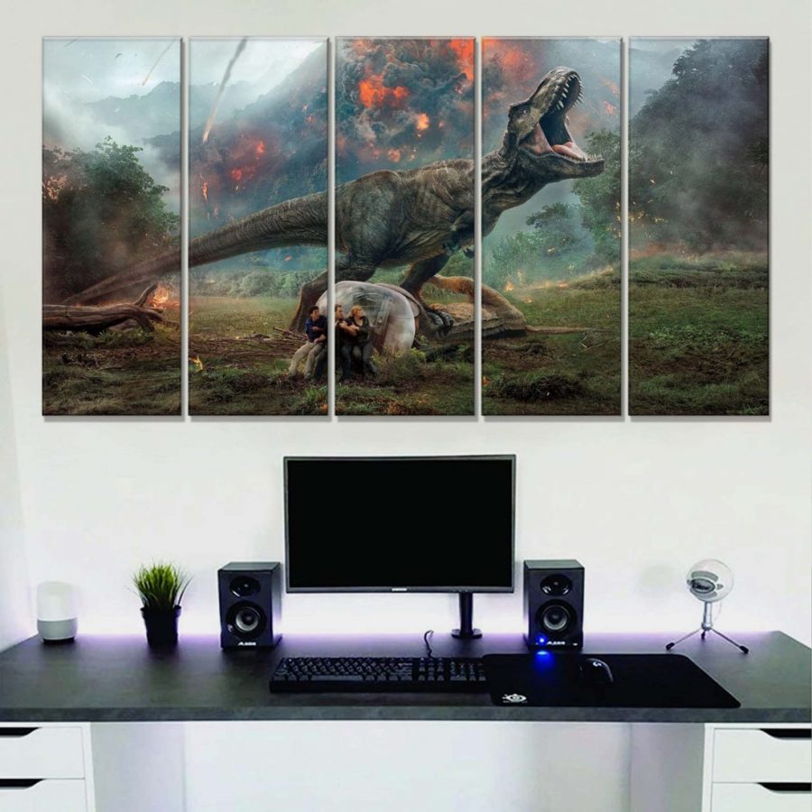 Jurassic Park 24 Leinwandbilder – Bild 2
