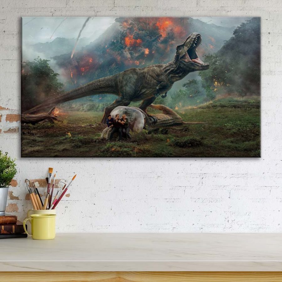 Jurassic Park 24 Leinwandbilder – Bild 3
