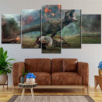 Jurassic Park 24 Leinwandbilder