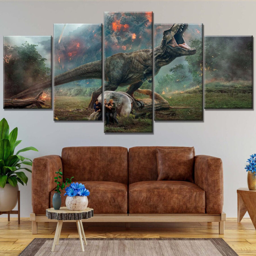 Jurassic Park 24 Leinwandbilder