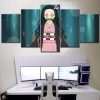 Nezuko Demon Slayer Kimetsu No Yaiba 2 Leinwandbilder