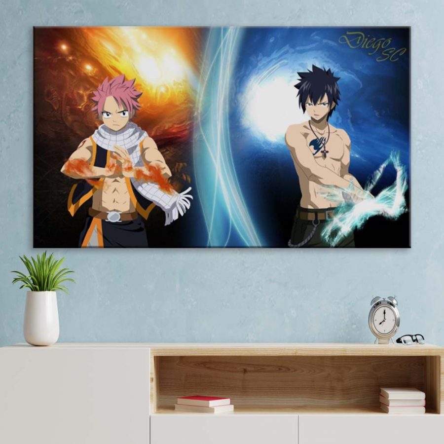 Fairy Tail Alle Charaktere 13 Leinwandbilder – Bild 3