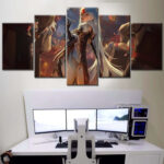 Ningguang Genshin Impact Leinwandbilder