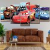 Disney Cars Alle Charaktere 7 Leinwandbilder