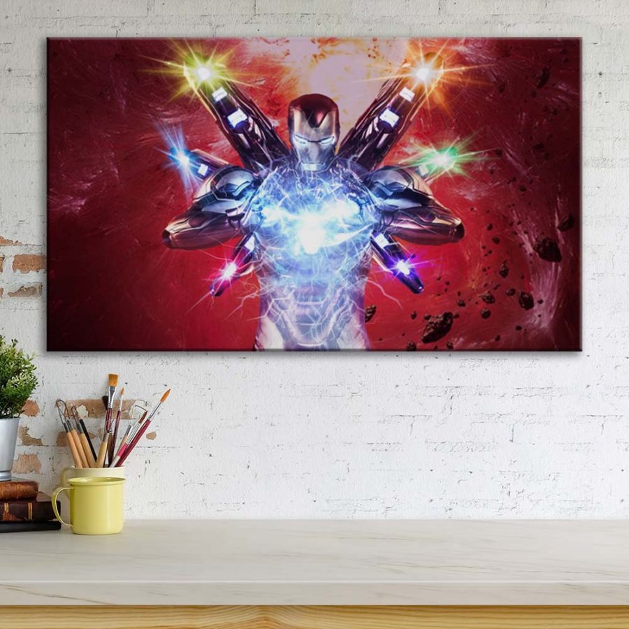 Iron Man Avengers Marvel 7 Leinwandbilder – Bild 3