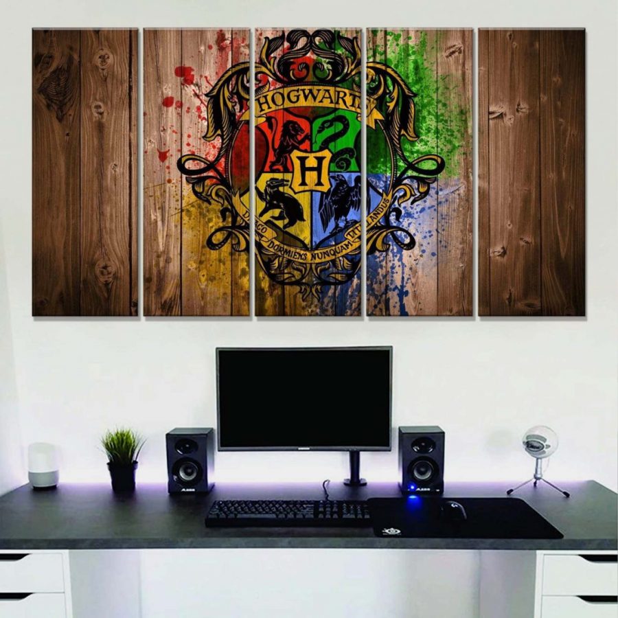 Harry Potter Hogwarts 2 Leinwandbilder – Bild 2