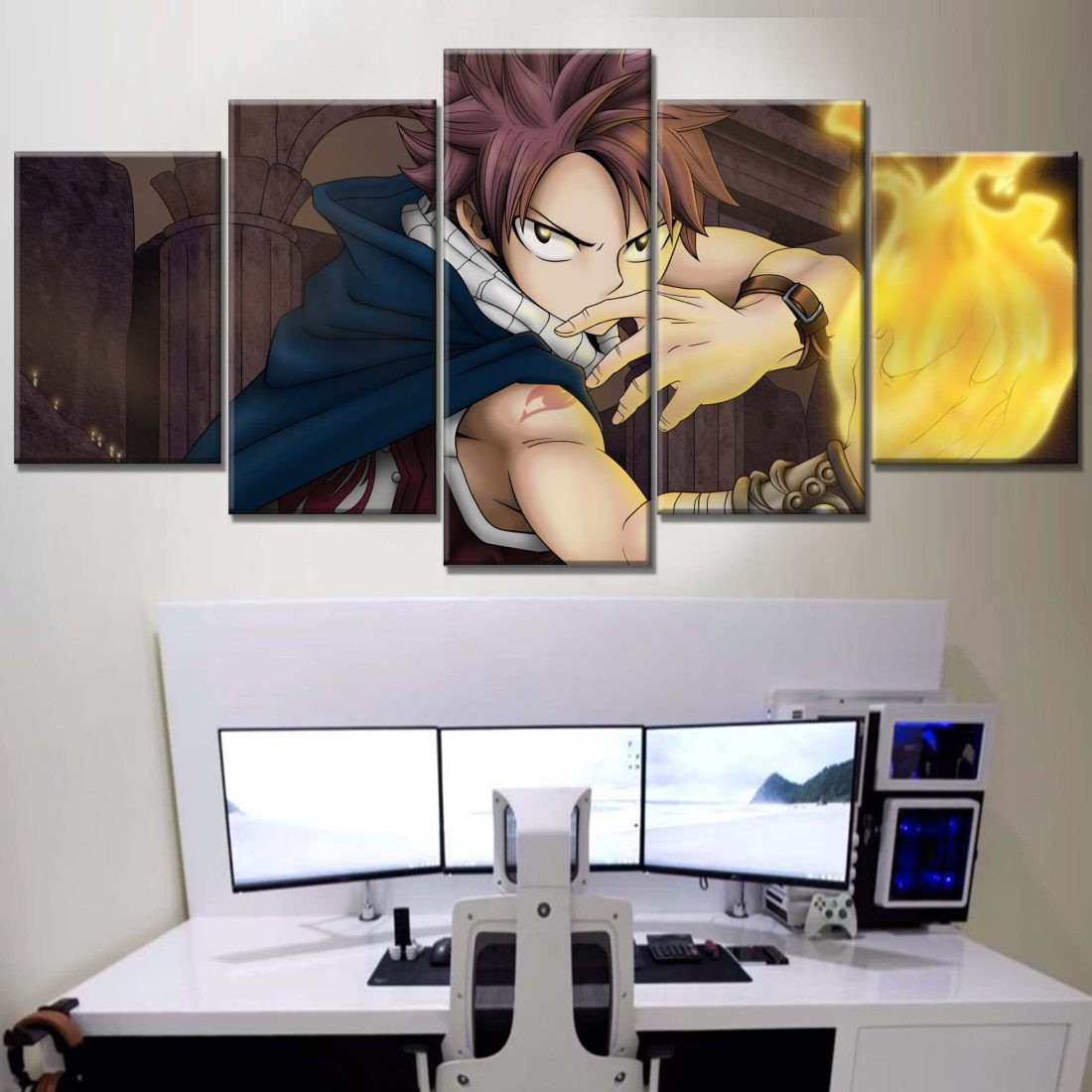 Natsu Dragneel Fairy Tail 12 Leinwandbilder