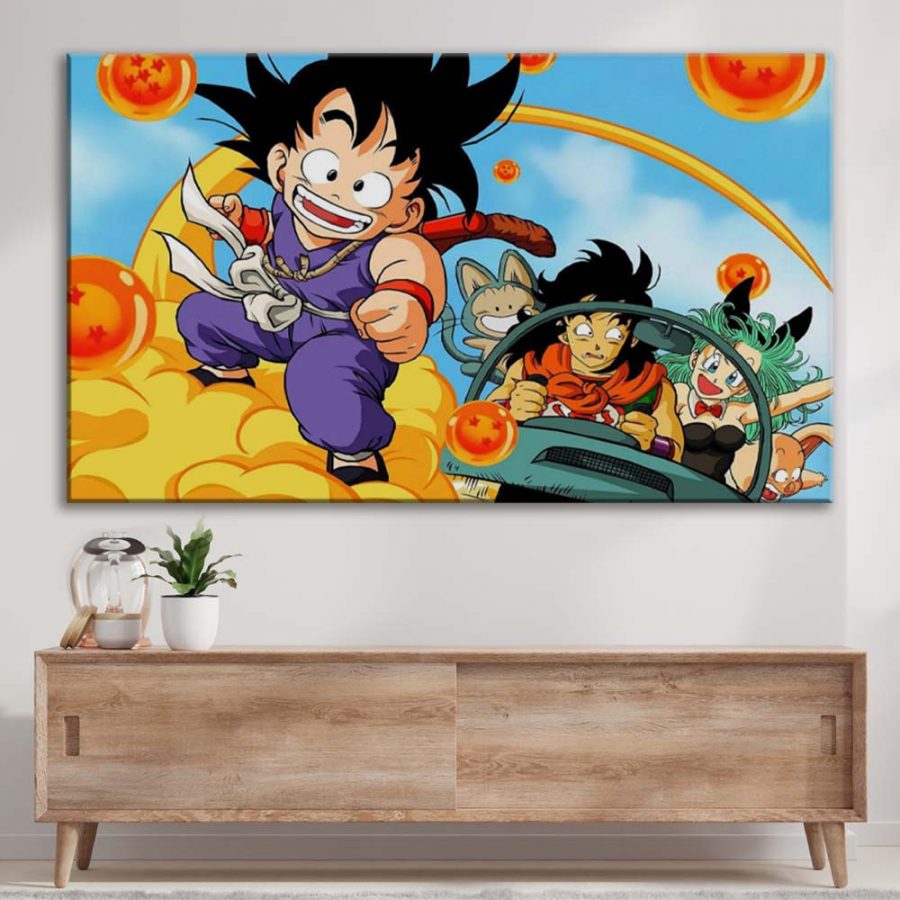 Dragon Ball 2 Leinwandbilder – Bild 3