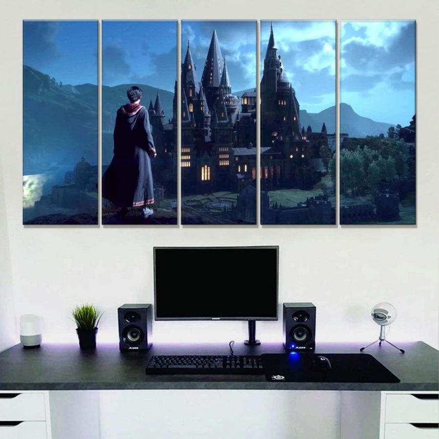 Harry Potter Hogwarts 5 Leinwandbilder – Bild 2