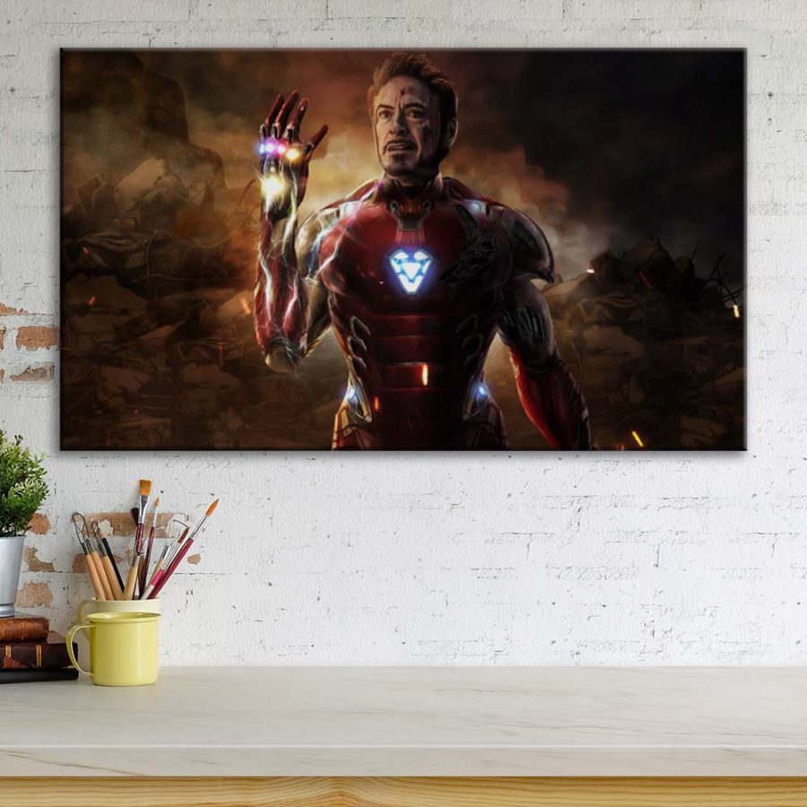 Iron Man Avengers Marvel 5 Leinwandbilder – Bild 3