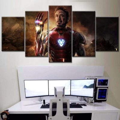 Iron Man Avengers Marvel 5 Leinwandbilder